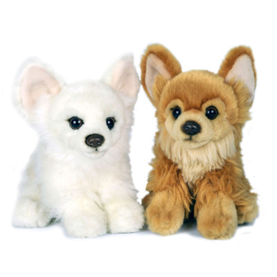 Игрушка мягкая Чихуахуа 17 см Uni-Toys D22292А 1